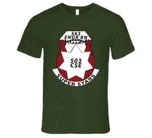 Load image into Gallery viewer, Army  - 563rd Engineer Battalion - Dui W Ssi Wo Txt X 300 T Shirt
