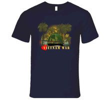 Load image into Gallery viewer, Vietnam Era Helmet Cover - Me Love You Long Time Gi W Jungle - Fire W Txt X 300 (1) T Shirt
