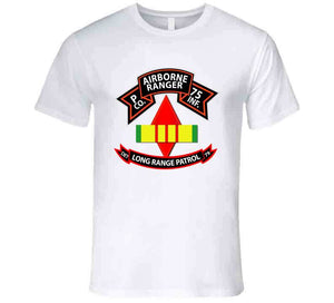 P Company 75th Ranger - 5th Infantry Division - Vietnam Ribbon - Long-range Surveillance Detachment T Shirt, Premium & Hoodie
