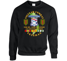 Load image into Gallery viewer, Army - Vietnam Combat Infantry Veteran W 2nd Bn 18th Inf 1st Inf Div Ssi T Shirt
