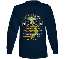 Load image into Gallery viewer, Army - 2nd Bn 502nd Infantry - 101st Abn - Operation Hawthorne W Vn Svc T Shirt
