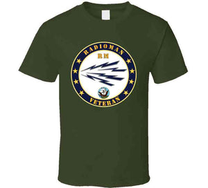 Navy - Radioman - Rm - Veteran W Usn T Shirt