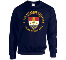 Load image into Gallery viewer, Army - 110th Infantry Regiment - Fighting Tenth - Dui X 300 T Shirt
