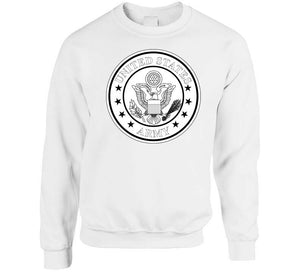 Emblem - United States Army - Blk Stars - Bw X 300 T Shirt