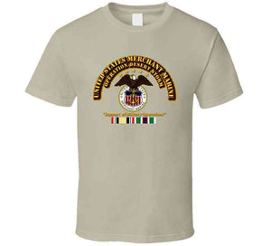 Operation Desert Storm, with Vietnam Service Ribbons (Merchant Marine) - T Shirt, Premium and Hoodie