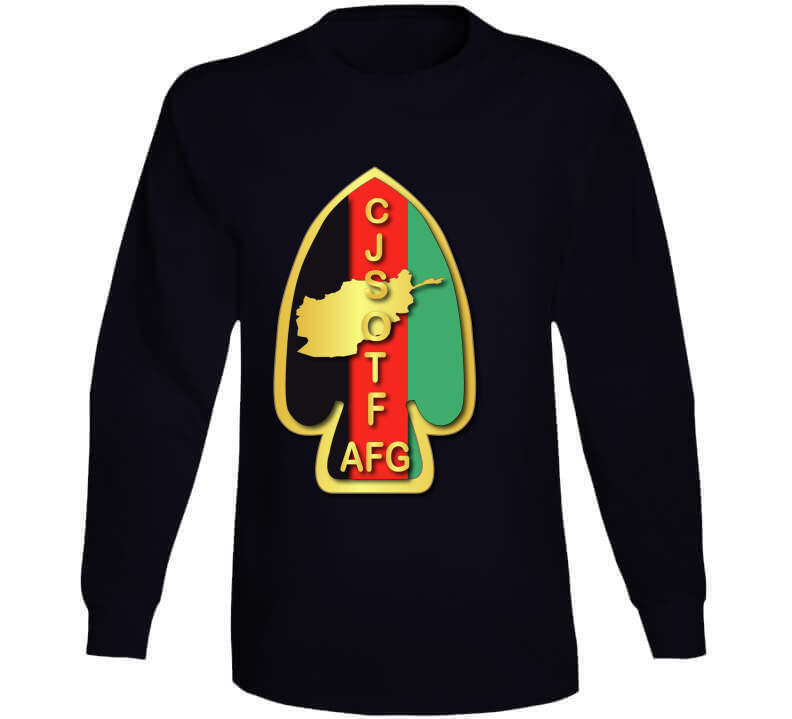 Army - Sof - Ssi - Combined Joint Special Operations Task Force - Afghanistan Wo Txt Long Sleeve