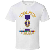Load image into Gallery viewer, Purple Heart - Wia W Wwii Svc W Purple Heart - Middle East T Shirt
