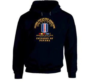 Just Cause -193rd  Infantry Brigade   with Svc Ribbons - Tshirt, Long Sleeve, Hoodie