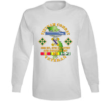 Load image into Gallery viewer, Army - Vietnam Combat Infantry Veteran w 3rd Bn 8th Inf - 4th ID SSI - T-Shirt
