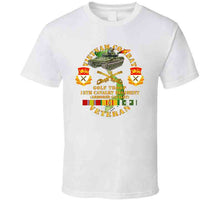 Load image into Gallery viewer, Army - Vietnam Combat Veteran W  15th Cavalry Regiment - Armored Cav W Vn Svc T Shirt
