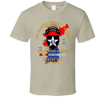 Load image into Gallery viewer, Army - 1st Ranger Inf Company - 2nd Id W Map W Korea Svc X 300 T Shirt
