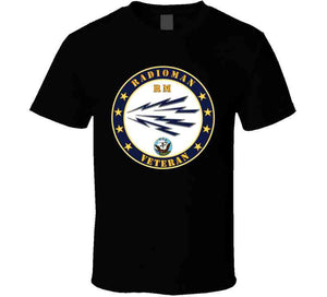 Navy - Radioman - Rm - Veteran W Usn T Shirt