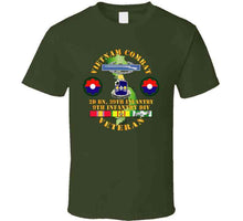 Load image into Gallery viewer, Army - Vietnam Combat Infantry Veteran W 2nd Bn 39th Inf - 9th Id Ssi T Shirt
