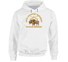 Load image into Gallery viewer, Army - 25th Infantry Regiment - Buffalor Soldiers W 25th Inf Branch Insignia Hoodie
