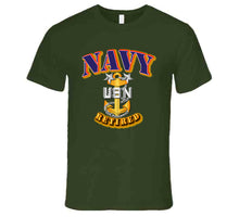 Load image into Gallery viewer, NAVY - MCPO - Retired T Shirt
