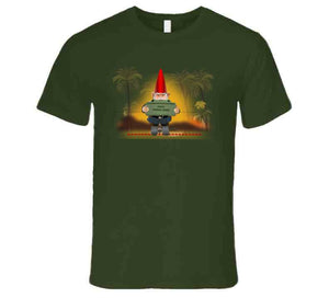 Vietnam Gnome W Claymore - Grenade W Fire W Jungle X 300 T Shirt