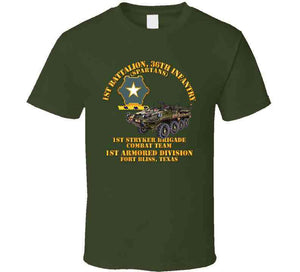 Army - 1st Bn 36th Infantry - 1st Stryker Brigade Combat Team  - 1st Armored  Division, Fort Bliss, Texas Long Sleeve, Tshirt, Premium and Hoodie