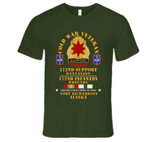 Load image into Gallery viewer, Army - Cold War Vet - 17nd Support Bn, 172nd In Bde - Ft Richardson Ak W Cold Svc X 300 Long Sleeve T Shirt
