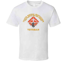 Load image into Gallery viewer, Army - 124th Signal Bn - The Voice Of The Iron Horse - Ssi - Veteran  X 300 T Shirt
