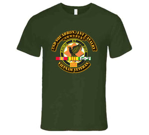 2nd Squadron - 1st Cavalry w SVC Ribbon T Shirt