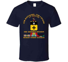 Load image into Gallery viewer, Army - 5th Bn, 5th Cavalry - 3rd Armored Div - Desert Storm Veteran T Shirt
