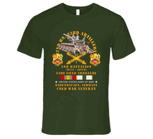 Load image into Gallery viewer, Army - 2nd Bn 83rd Artillery W M110 - Babenhausen Germany W Cold Svc T Shirt
