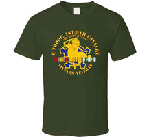 Load image into Gallery viewer, C Troop, 1st-9th Cavalry - Headhunters - Vietnam Vet W 1966-1967 Vn Sv Svc Long Sleeve T Shirt
