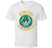 Load image into Gallery viewer, Navy - United States Second Fleet X 300 Classic T Shirt
