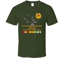 Load image into Gallery viewer, Army - 240th Assault Helicopter Co W 12th Cab W Vn Svc T Shirt
