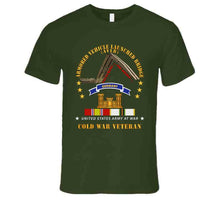 Load image into Gallery viewer, Armoured Vehicle Launcher Bridge (avlb)  - Launching - W  Germany Tab - Cold War Vet X 300 T Shirt
