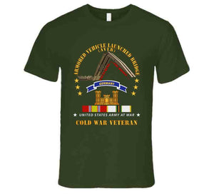 Armoured Vehicle Launcher Bridge (avlb)  - Launching - W  Germany Tab - Cold War Vet X 300 T Shirt