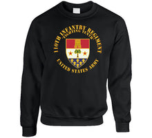 Load image into Gallery viewer, Army - 110th Infantry Regiment - Fighting Tenth - Dui X 300 T Shirt
