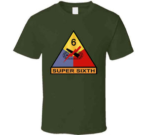 Army - 6th Armored Division - Super Sixth Without Txt T Shirt, Premium and Hoodie