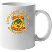 Load image into Gallery viewer, Army - 528th Support Battalion - Dui - Black Daggers X 300 T Shirt
