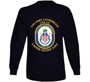 Navy - Uss Fort Lauderdale (lpd-28) X 300 T Shirt