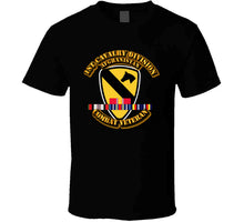 Load image into Gallery viewer, 1st Cavalry Div with Afghanistan Service Ribbons Classic T Shirt
