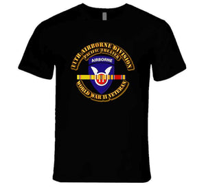 Army - Shoulder Sleeve Insignia, 11th Airborne Division (Pacific Theater) World War II - T Shirt, Hoodie, and Premium