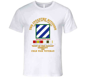Army - 3rd Id - Right Of Passage - Germany W Cold War Svc Mug