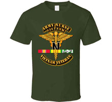 Load image into Gallery viewer, Army - Army Nurse W Vietnam Svc Ribbons T Shirt
