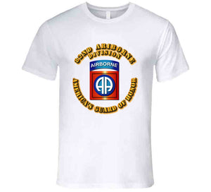 82nd Airborne Division - SSI - Guard T Shirt