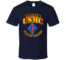 Load image into Gallery viewer, USMC - 1st Marine Division - Vietnam - Combat Vet T Shirt
