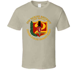 Usmc - 2nd Marine Regiment - Keep Moving T Shirt