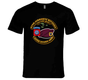Army - 82nd Airborne Div - Beret - Mass Tac - 1 - 504th Infantry T Shirt
