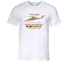 Load image into Gallery viewer, Army - Ah-1 Cobra - Snake Attack - Slicks Are For Kids W Vn Svc T Shirt
