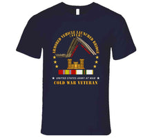 Load image into Gallery viewer, Armored Vehicle Launcher Bridge (avlb)  - Launching - W Cold War Vet X 300 T Shirt
