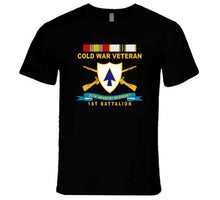 Load image into Gallery viewer, Army - 26th Infantry Regiment - Dui W Br - Ribbon - Top - 1st Bn W Cold Svc  X 300 T Shirt
