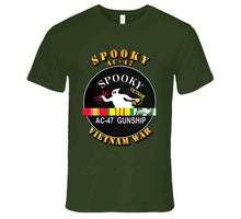 Load image into Gallery viewer, Army - Spooky AC-47, Vietnam War with Service Ribbons - T Shirt, Premium and Hoodie

