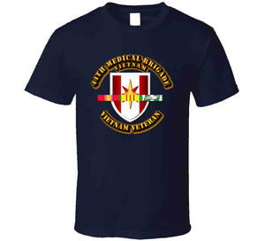 44th Medical Brigade w SVC Ribbons VN - blk T Shirt