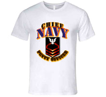 Load image into Gallery viewer, NAVY - Rank - E7 - CPO T Shirt
