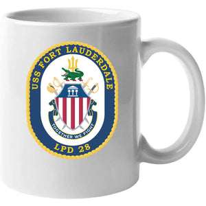 Navy - Uss Fort Lauderdale (lpd-28) Wo Txt X 300 T Shirt